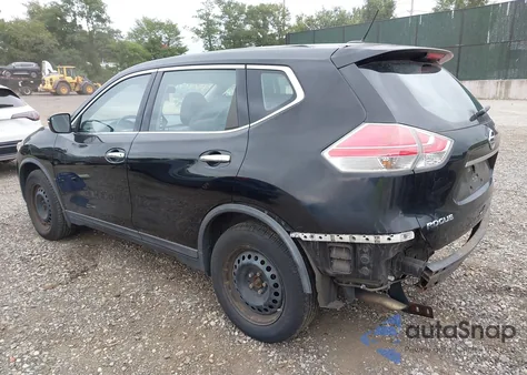 2015 Nissan Rogue S из США, поврежденный, VIN KNMAT2MV5FP537850